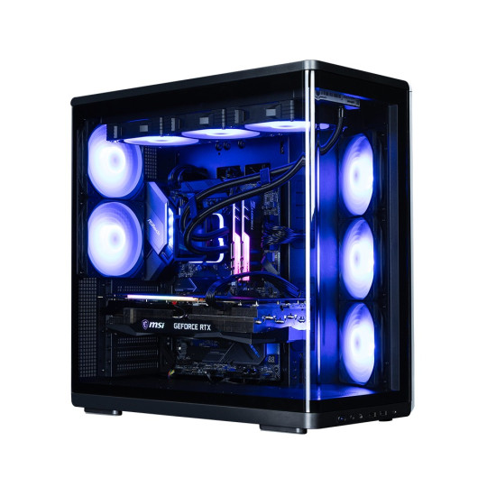 Obudowa P60 Mid-Tower 5x ARGB fans czarna