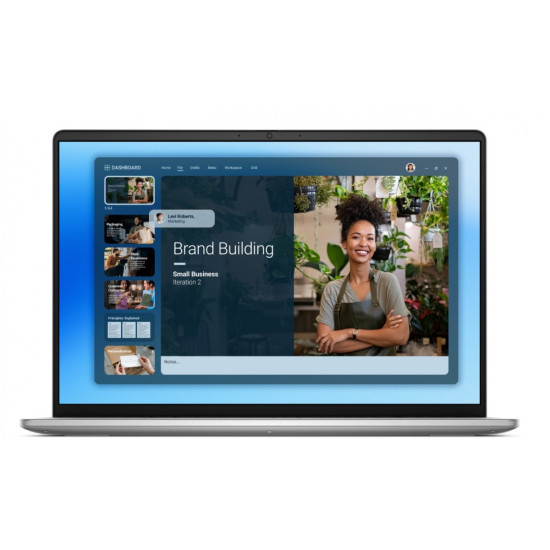 Laptop Dell 16 DC16251 W11P C7-150U/16GB/1TB/16.0 FHD+/GF MX 570A/FgrPr/WLAN + BT/Backlit Kb/4 Cell/3YPS Platinum Silver