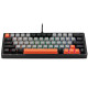 Klawiatura mechaniczna Gamezone EVO1 HOT SWAP 63 Szary 