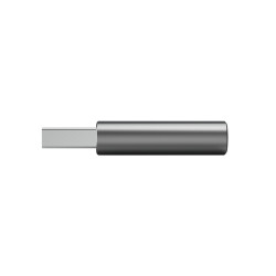 Adapter Calyx USB-C do USB-A dwupak szary