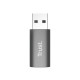 Adapter Calyx USB-C do USB-A dwupak szary