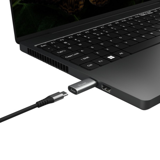 Adapter Calyx USB-C do USB-A dwupak szary
