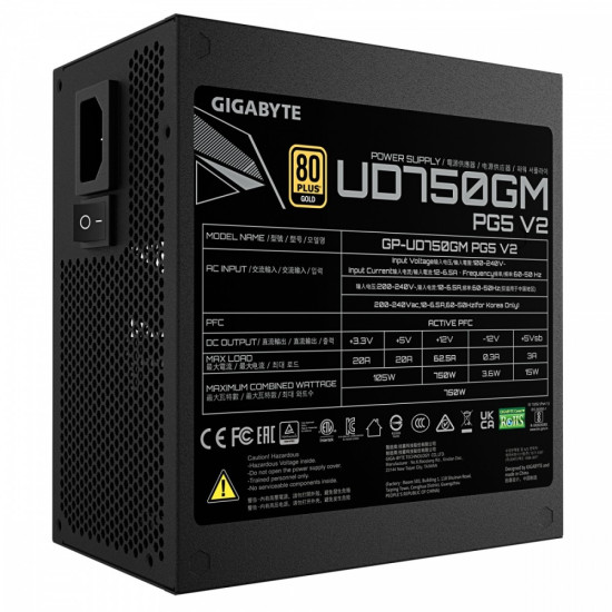 Zasilacz UD750GM PG5 V2 750W v2 