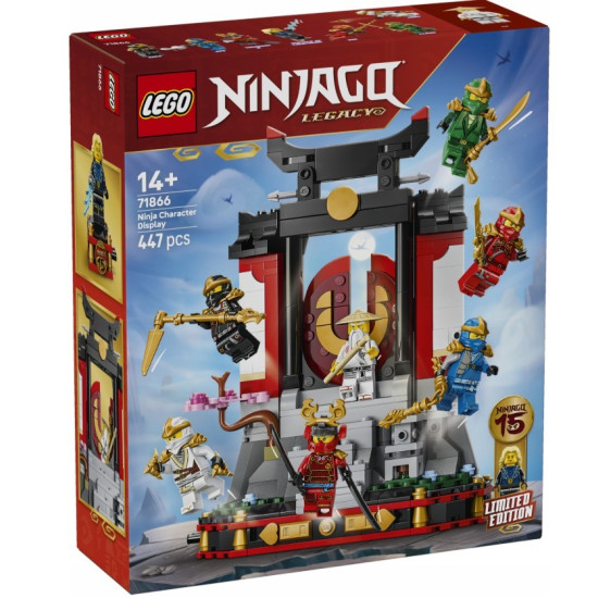 Klocki Ninjago 71866 Ozdoba z postaciami ninja 15-lecie