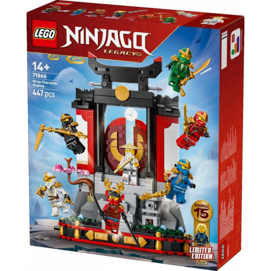 Klocki Ninjago 71866 Ozdoba z postaciami ninja 15-lecie