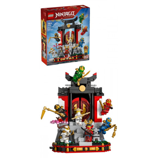 Klocki Ninjago 71866 Ozdoba z postaciami ninja 15-lecie