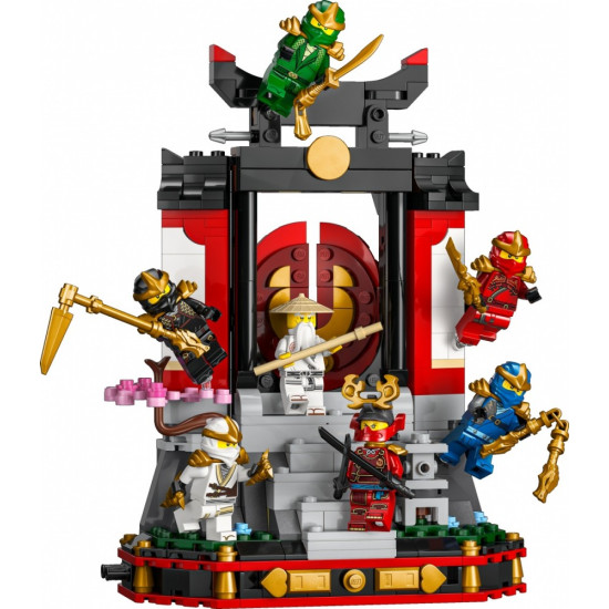 Klocki Ninjago 71866 Ozdoba z postaciami ninja 15-lecie