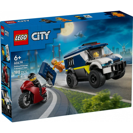 Klocki City 60479 Furgonetka policyjnego konwoju więziennego