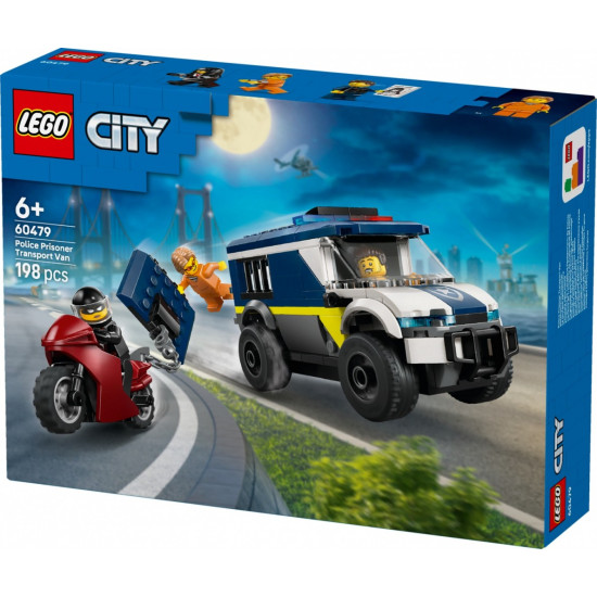 Klocki City 60479 Furgonetka policyjnego konwoju więziennego