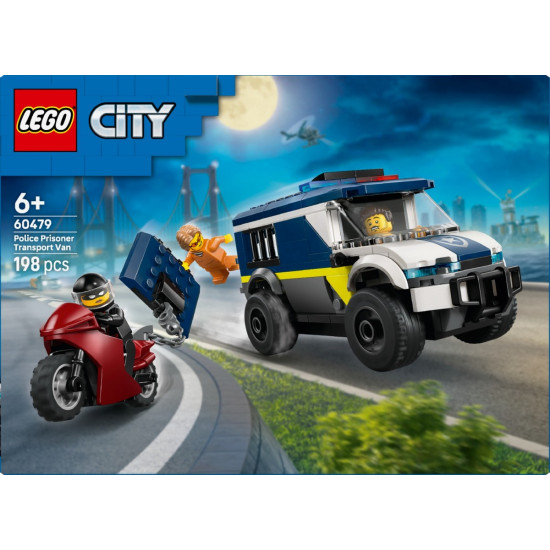 Klocki City 60479 Furgonetka policyjnego konwoju więziennego