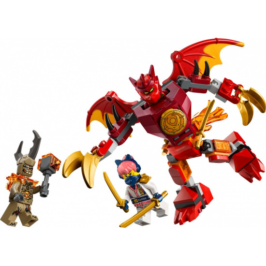 Klocki Ninjago 71851 Smok-mech Kaia - zestaw bitewny