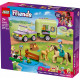 Klocki Friends 42695 Przyczepa z koniem i źrebaczkiem