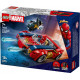 Klocki Super Heroes 76336 Spider-Man w samochodzie kontra zvenomowany Wolverine