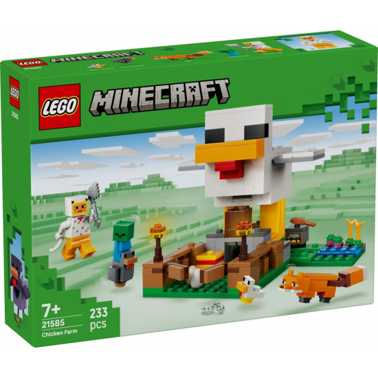 Klocki Minecraft 21585 Farma kurczaków