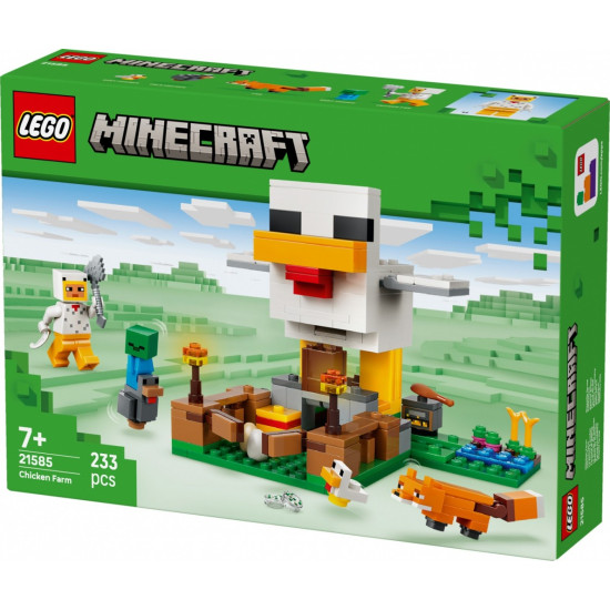 Klocki Minecraft 21585 Farma kurczaków