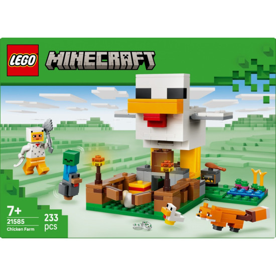 Klocki Minecraft 21585 Farma kurczaków