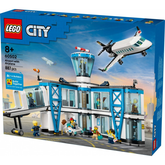 Klocki City 60502 Lotnisko z samolotem