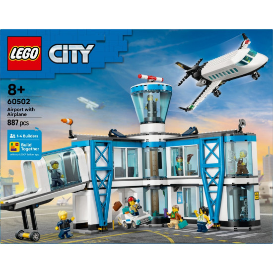 Klocki City 60502 Lotnisko z samolotem
