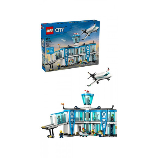 Klocki City 60502 Lotnisko z samolotem