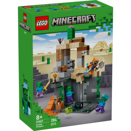 Klocki Minecraft 21587 Loch zombie