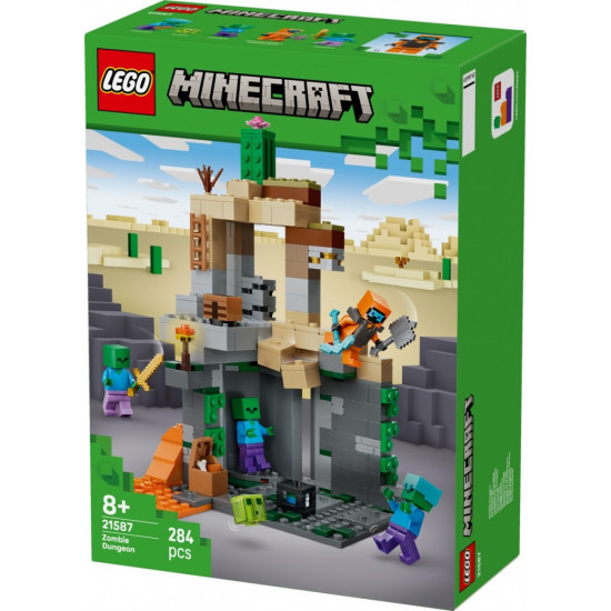 Klocki Minecraft 21587 Loch zombie
