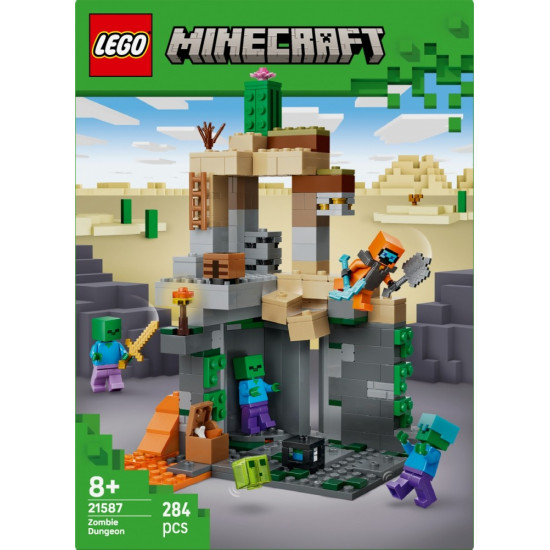 Klocki Minecraft 21587 Loch zombie