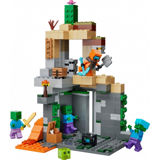 Klocki Minecraft 21587 Loch zombie