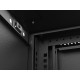 Szafa instalacyjna rack wisząca 19 cali 12U 540x350 czarna drzwi przeszklone (flat pack)