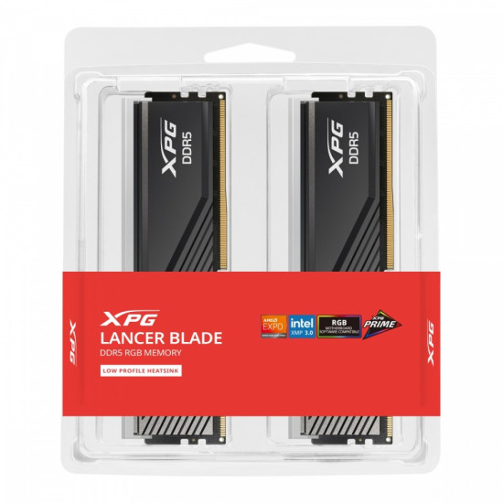 Pamięć XPG Lancer Blade DDR5 6000 32GB 2x16GB CL48 RGB 