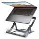 STND-LAG Podstawa do laptopów aluminiowa 10-17,3 cala 8 regulowanych pozycji, Szara