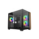 Obudowa Elite 481 Wood 270° Seamless Glass mATX 