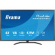 Monitor 43 cale X4373UHSU-B2 4K,VA,2xHDMI,DP,USBCdock (PD95W), 4000:1, USB HUB x4 (2x Type-A, 2x Type-C), KVM, 2 x 7W,450 cd/m2 
