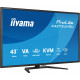 Monitor 43 cale X4373UHSU-B2 4K,VA,2xHDMI,DP,USBCdock (PD95W), 4000:1, USB HUB x4 (2x Type-A, 2x Type-C), KVM, 2 x 7W,450 cd/m2 