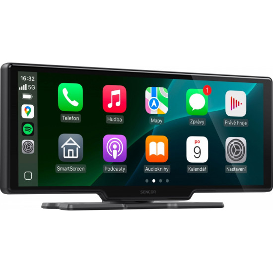 Kamera cofania CarPlay i Android Auto SCT M1060BWT