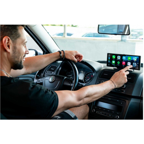 Kamera cofania CarPlay i Android Auto SCT M1060BWT