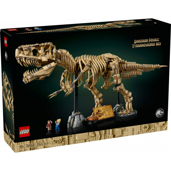 Klocki Jurassic World 76968 Szkielety dinozaurów: tyranozaur