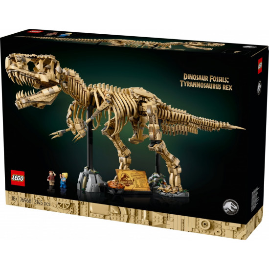 Klocki Jurassic World 76968 Szkielety dinozaurów: tyranozaur