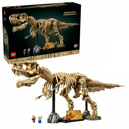 Klocki Jurassic World 76968 Szkielety dinozaurów: tyranozaur