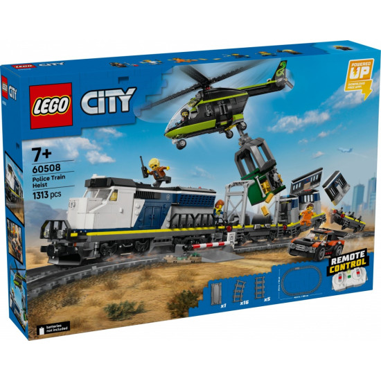 Klocki City 60508 Napad na policyjny pociąg 