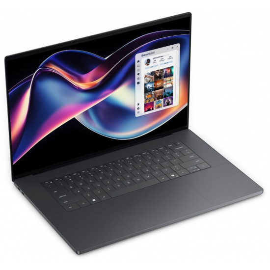 Laptop XPS 16 DA16260  Win11Pro Core Ultra X7 358H/32GB/512GB/16/2K/Intel Arc/FgrPr/Cam/Mic/ Backlit Kb/3 Cell/3Y ProSupport