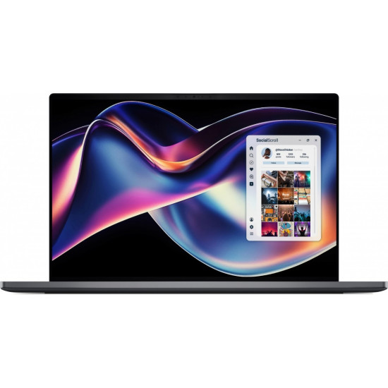 Laptop XPS 16 DA16260 Win11Pro Core Ultra X7 358H/32GB/2TB/16 TOUCH/3,2K/Intel Arc/FgrPr/Cam/Mic/Backlit Kb/3 Cell/3Y ProSupport