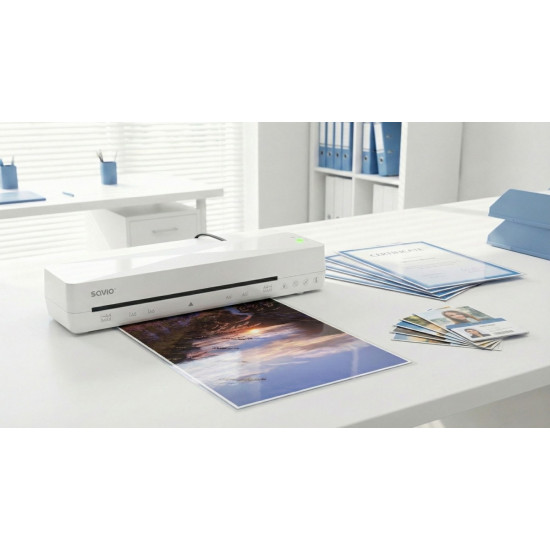 Laminator A4 LR-01/W biały