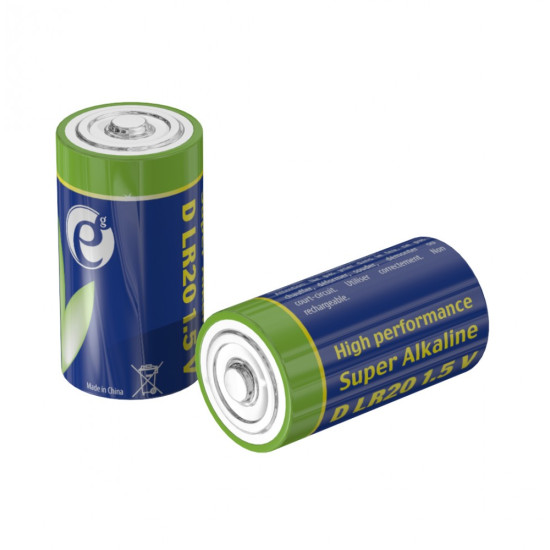 Bateria alkaiczna LR20 D-Cell, 1.5V, 2 sztuki