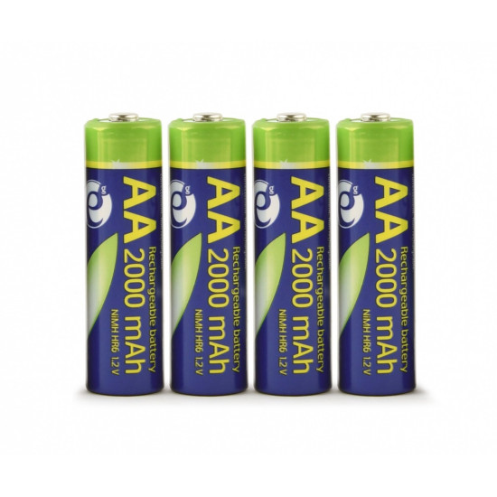 Akumulatory AA (gotowe do użycia), 2000mAh, blister 4 sztuki
