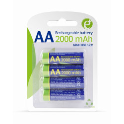Akumulatory AA (gotowe do użycia), 2000mAh, blister 4 sztuki