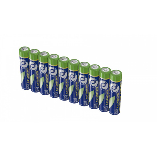 Baterie super alkaliczne AAA, 10 sztuk 