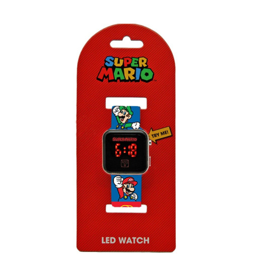 Zegarek LED Super Mario 