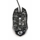 Mysz optyczna LED, 6-przyciskowa, USB, czarna 