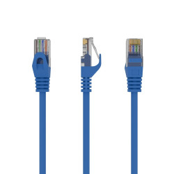 Patchcord kat.6 UTP 1.5m kolor niebieski 