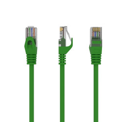 Patchcord kat.6 UTP 1.5m kolor zielony 